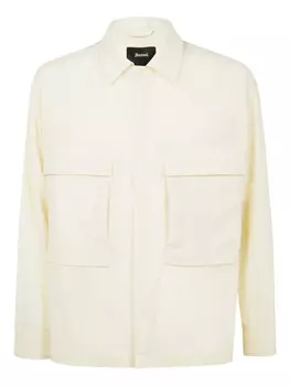 Куртка-рубашка Herno Laminar, белый