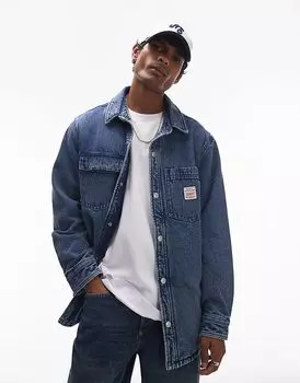Куртка-рубашка из денима Workwear Telegraph темно-синего цвета Levi's