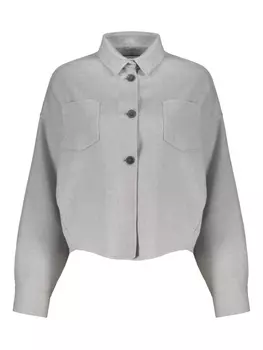 Куртка-рубашка из фетра Fabiana Filippi, серый