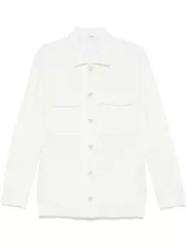 Куртка-рубашка из хлопка Lardini, белый