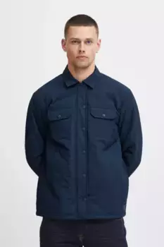 Куртка-рубашка из смесового материала "BLEND BHJacket", цвет Dress Blues