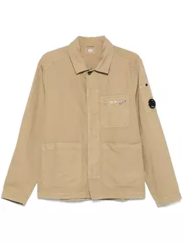 Куртка-рубашка из твила CP Company C.P. Company, нейтральный
