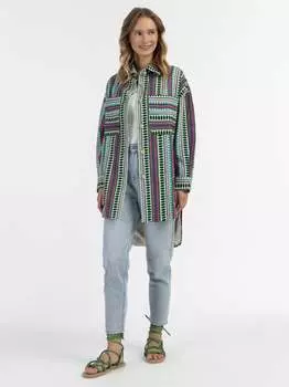Куртка-Рубашка Izia, бирюзовый