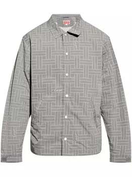 Куртка-рубашка Kenzo Weave, серый