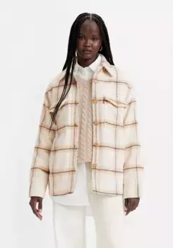 Куртка-рубашка Levi's "NOLA SHACKET MULTI-COLO", цвет Etta Plaid Almond Bu