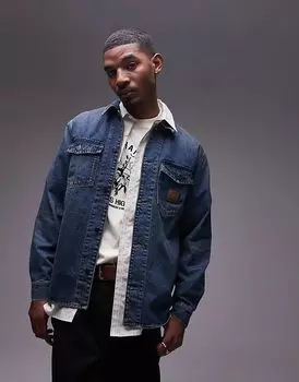 Куртка-рубашка lincoln в среднем состоянии Carhartt WIP