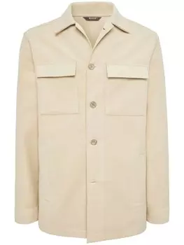 Куртка-рубашка Link Boggi Milano, нейтральный цвет