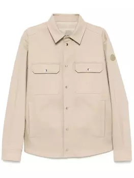 Куртка-рубашка Moncler с двумя карманами, нейтральный