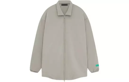 Куртка-рубашка на молнии Fear Of God Essentials, цвет Seal