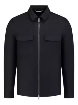 Куртка-рубашка на молнии Marco Pescarolo, синий