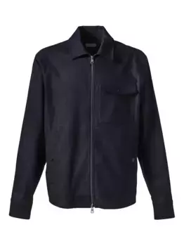 Куртка-рубашка на молнии MONCLER, синий