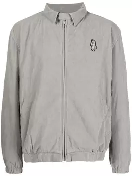 Куртка-рубашка на молнии с логотипом Billionaire Boys Club, серый