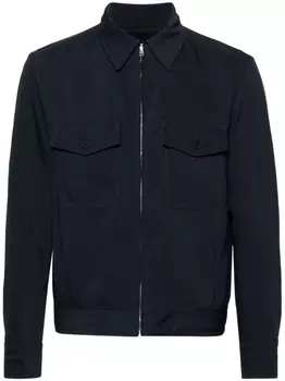 Куртка-рубашка на молнии SANDRO, синий