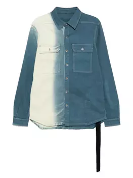 Куртка-рубашка на пуговицах Rick Owens DRKSHDW, синий