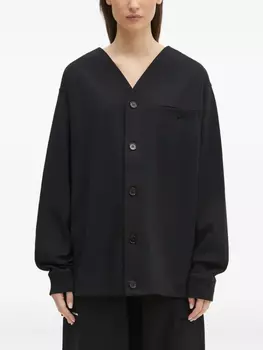 Куртка-рубашка Pangaia DNA с V-образным вырезом