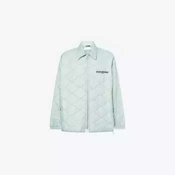 Куртка-рубашка Peacemaker с логотипом, бирюзовый