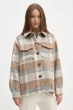 Куртка-рубашка Pepe Jeans с добавлением хлопка CAMERON, серый