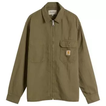 Куртка-рубашка Rainer на молнии Carhartt Wip, цвет turtle