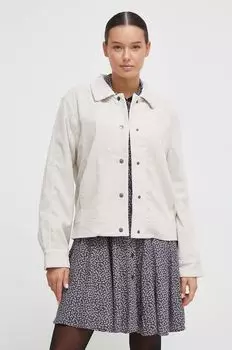 Куртка-рубашка Rish Corduroy Pepe Jeans, бежевый