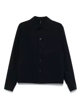 Куртка-рубашка с эластичным поясом Incotex, синий