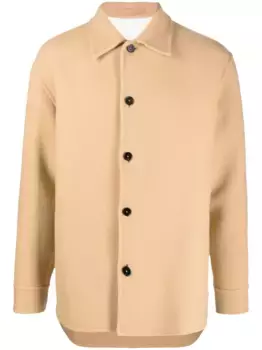 Куртка-рубашка с длинными рукавами JIL SANDER, нейтральный