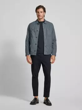 Куртка-рубашка с карманами модель «делаве» Mango, синий