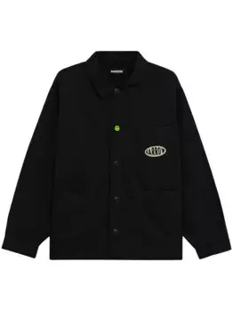 Куртка-рубашка с логотипом BARROW, черный