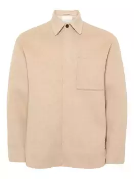 Куртка-рубашка с накладными карманами JW ANDERSON, нейтральный