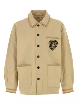 Куртка-рубашка с вышитой эмблемой BODE, нейтральный