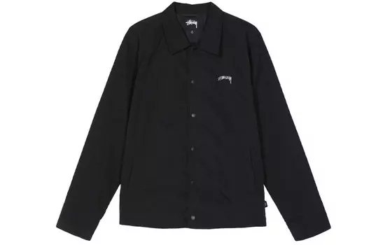 Куртка-рубашка с вышитым логотипом Stssy Stussy, желтый