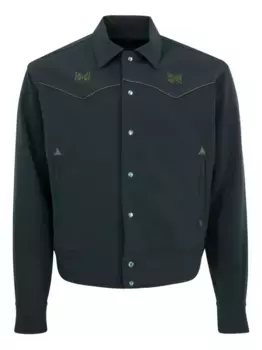 Куртка-рубашка с вышивкой Needles, зеленый