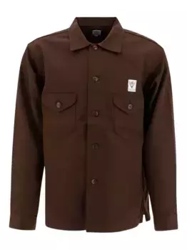 Куртка-рубашка с застежкой на пуговицы и нагрудным карманом SOUTH2 WEST8, коричневый