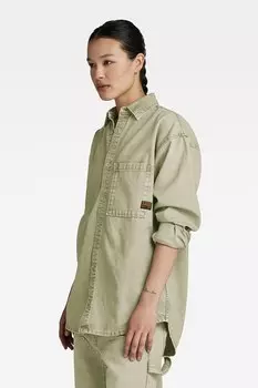 Куртка-Рубашка свободного кроя G-Star Raw, зеленый