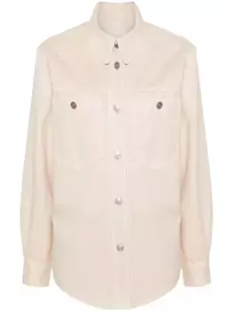 Куртка-рубашка Talbot на пуговицах ISABEL MARANT, нейтральный