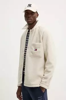 Куртка-рубашка Tommy Jeans, бежевый