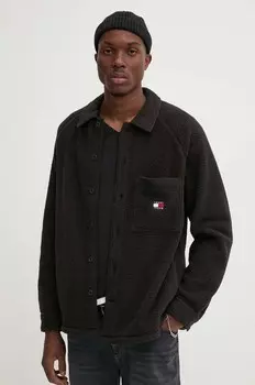 Куртка-рубашка Tommy Jeans, черный