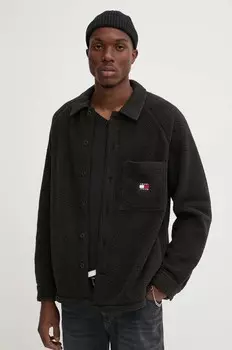 Куртка-рубашка Tommy Jeans, черный