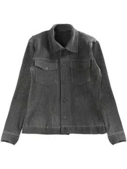 Куртка-рубашка Wool Like Light Homme Pliss Issey Miyake, серый
