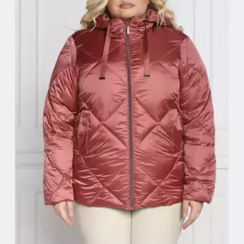 Куртка-Ручка стандартного кроя больших размеров Persona By Marina Rinaldi, красный