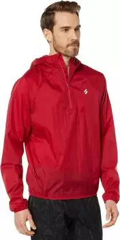 Куртка Run Lightweight Waterproof Shell Superdry, цвет Carmine Red