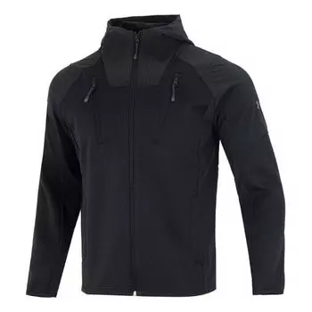 Куртка rush swacket jacket 'black' Under Armour, черный