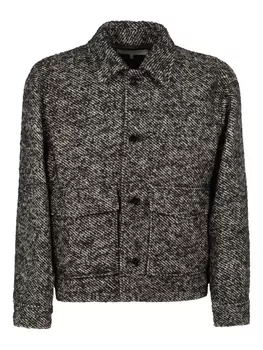 Куртка с эффектом меланжа FRAME, серый