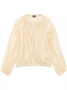 Куртка с эффектом металлик Peserico, золотой