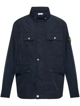 Куртка с эмблемой Stone Island Compass, синий