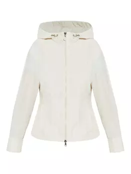 Куртка с аппликацией логотипа Moncler, белый