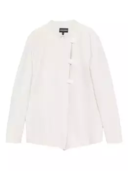 Куртка с асимметричной застежкой EMPORIO ARMANI, нейтральный