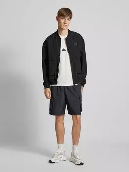 Куртка с этикеткой ADIDAS SPORTSWEAR, черный