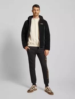 Куртка с этикеткой EA7 Emporio Armani, черный