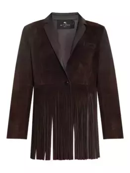 Куртка с бахромой ETRO, коричневый