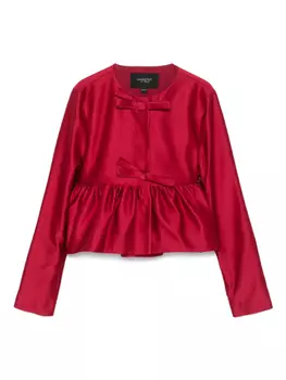 Куртка с бантом Giambattista Valli, красный